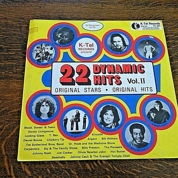 Vinyl LP Various 22 Dynamic Hits - Vol. II  K-Tel Records 1972 Compilation Album - Picture 8 of 16